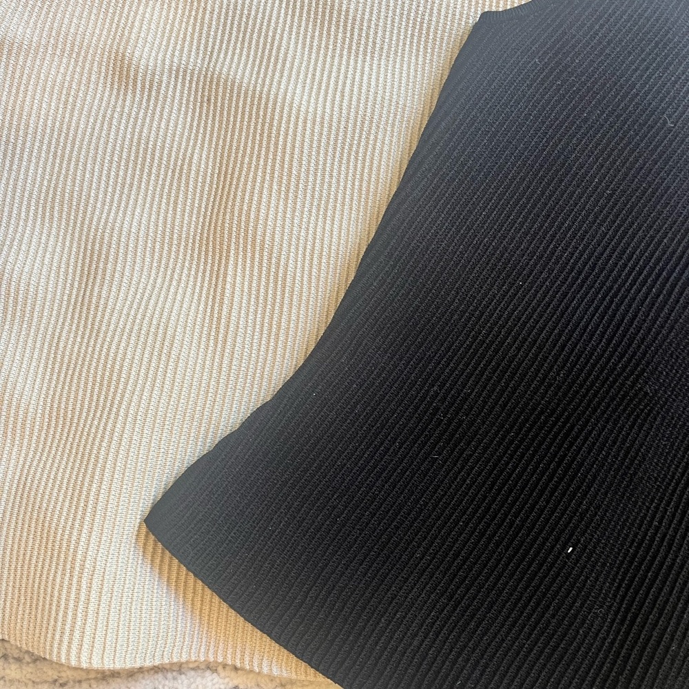Black and beige tanks from Artizia (unworn)
